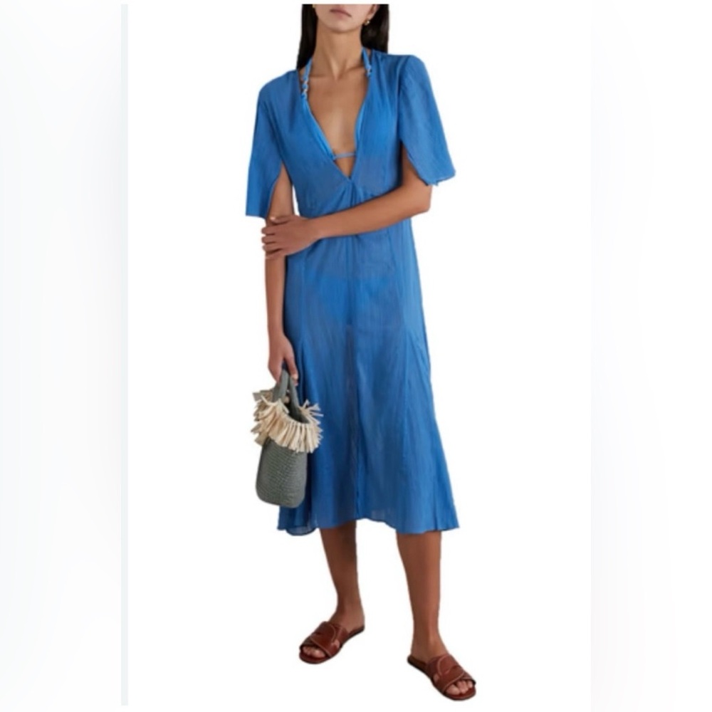 NWT Vix Paula Hermanny Long Karlie Long Coverup size Medium